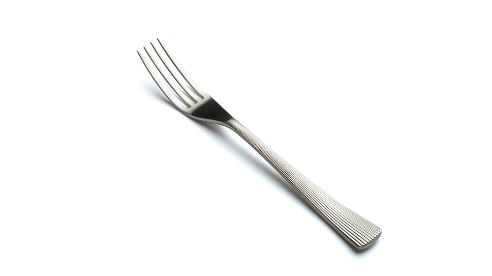 David Mellor Liner Stainless Steel Cutlery dessert fork Detail