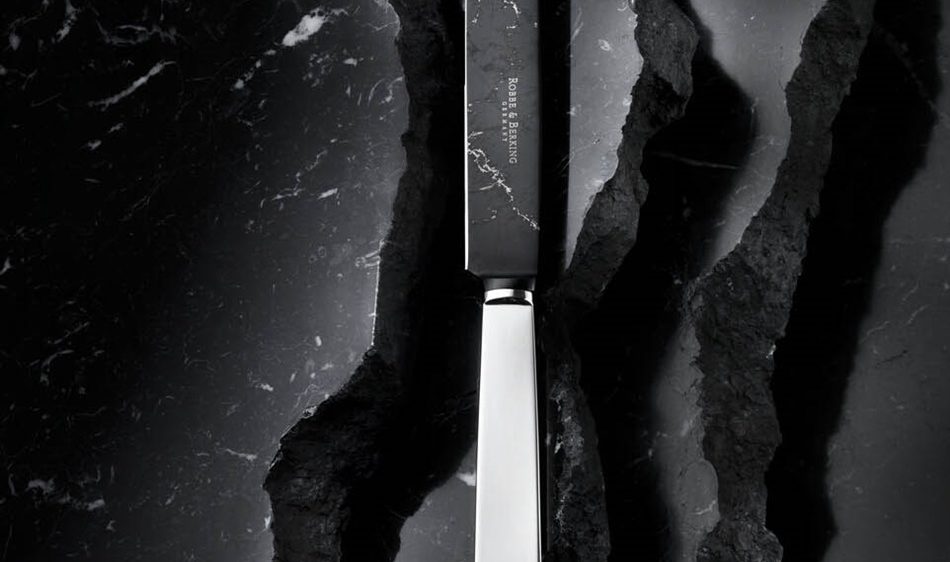 Robbe & Berking Riva Marble Cut Knife